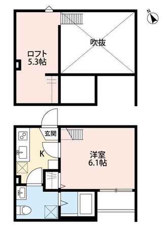 メルサンディの物件間取画像
